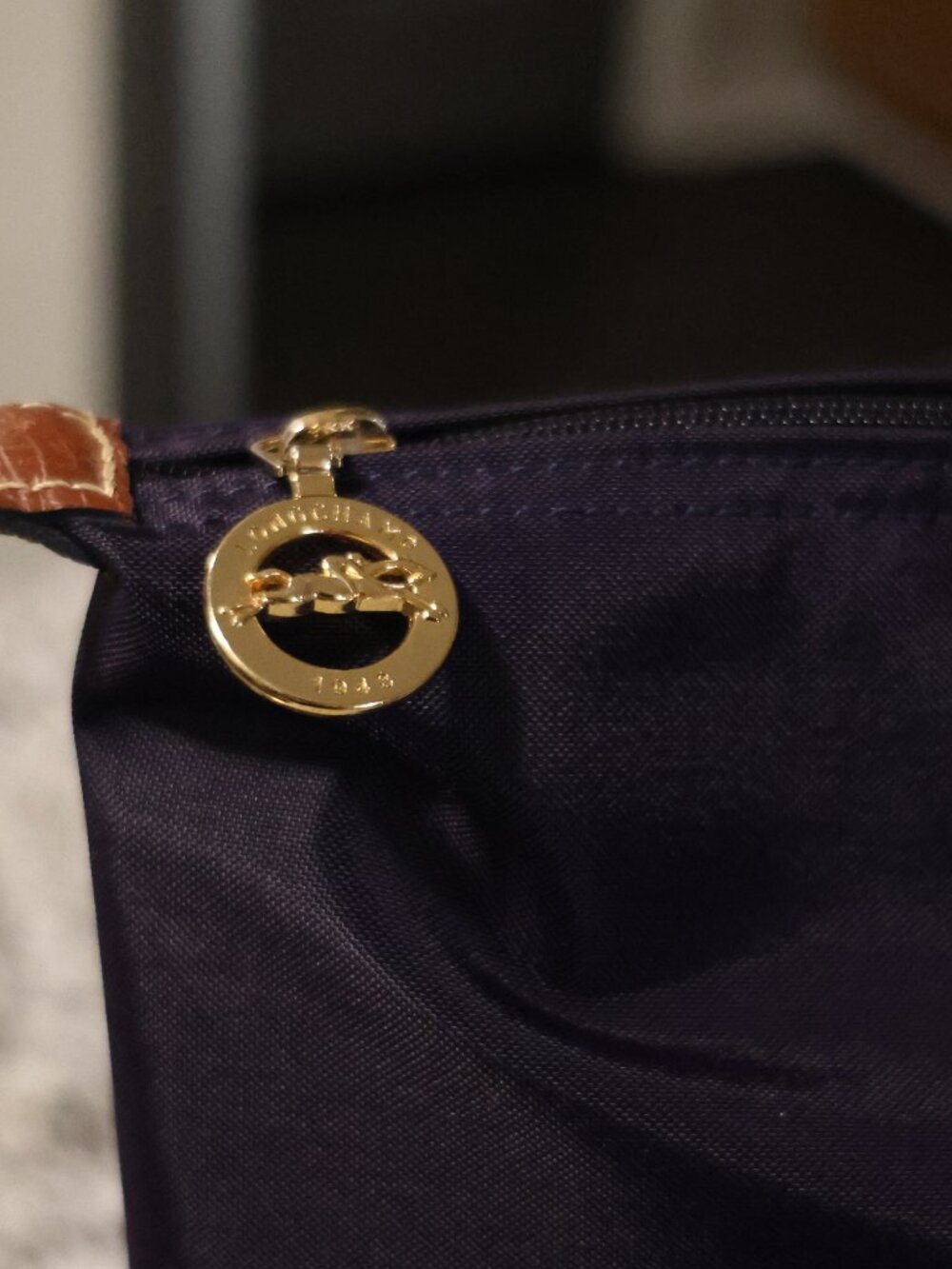 Longchamp Le Pliage Purple Large - Picture 3 of 14